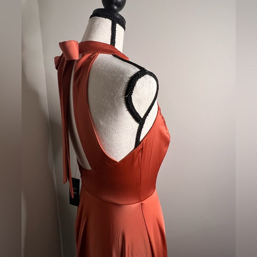 Lulu’s halter neck formal dress, XS